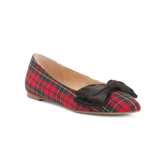 JACK ROGERS Plaid Debra Plaid Ballet Flats - Picture 1 of 2